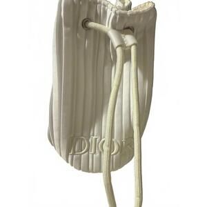 Dior bucket makeup pouch